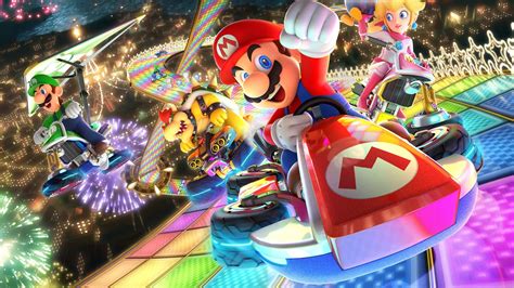 Mario Kart 8 Deluxe: Die ultimative Mischung aus rasanten Rennen und chaotischen Power-Ups!