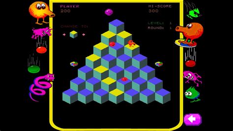 Q-bert: Ein nostalgischer Sprung in die bunte Welt der Pyramiden!