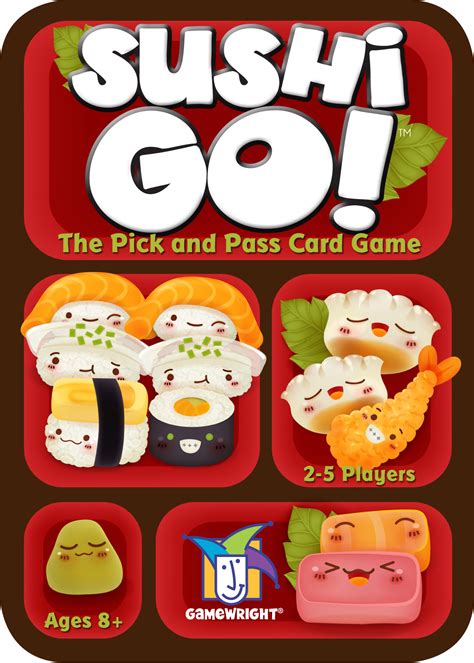 Sushi Go! - Ein schnelles und süchtig machendes Kartenspiel für alle Sushi-Fans!