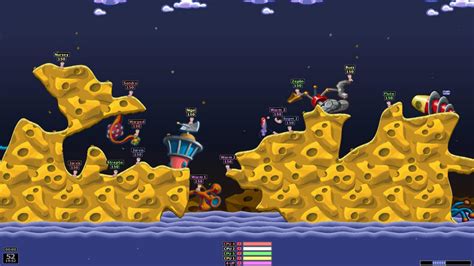  Worms Armageddon:  Ein Regenbogen der Zerstörung und Würmer mit einem Hang zum Chaos!